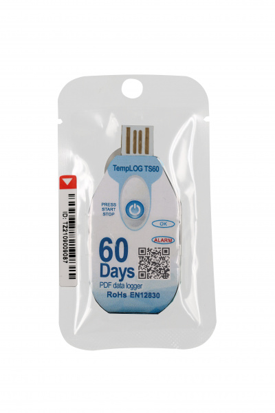 TempLOG TS60 Einweg PDF-Datenlogger