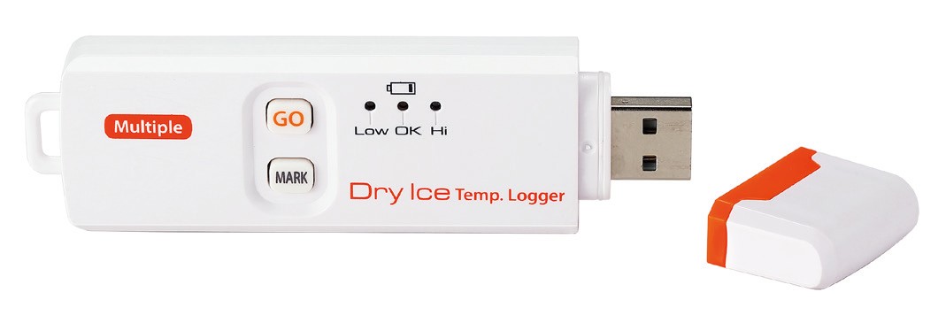 TempLOG DI - Mehrweg PDF Trockeneis-Datenlogger für bis zu -80°C